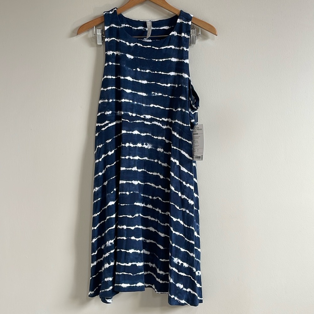 athleta thera printed santorini dress
Size xl